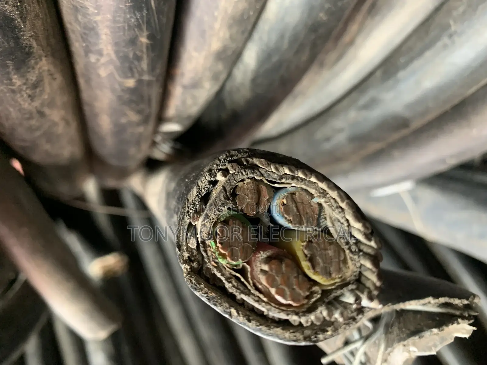 25mmx5core Armored Cable