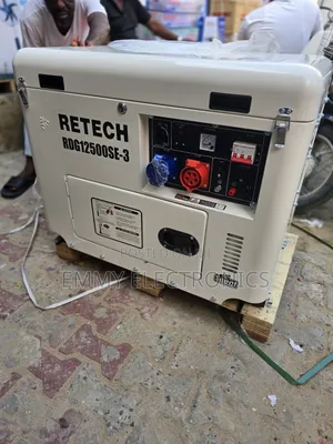 A Brand New Retech Three Phase Diesel Soundproof Gen 10.5kva