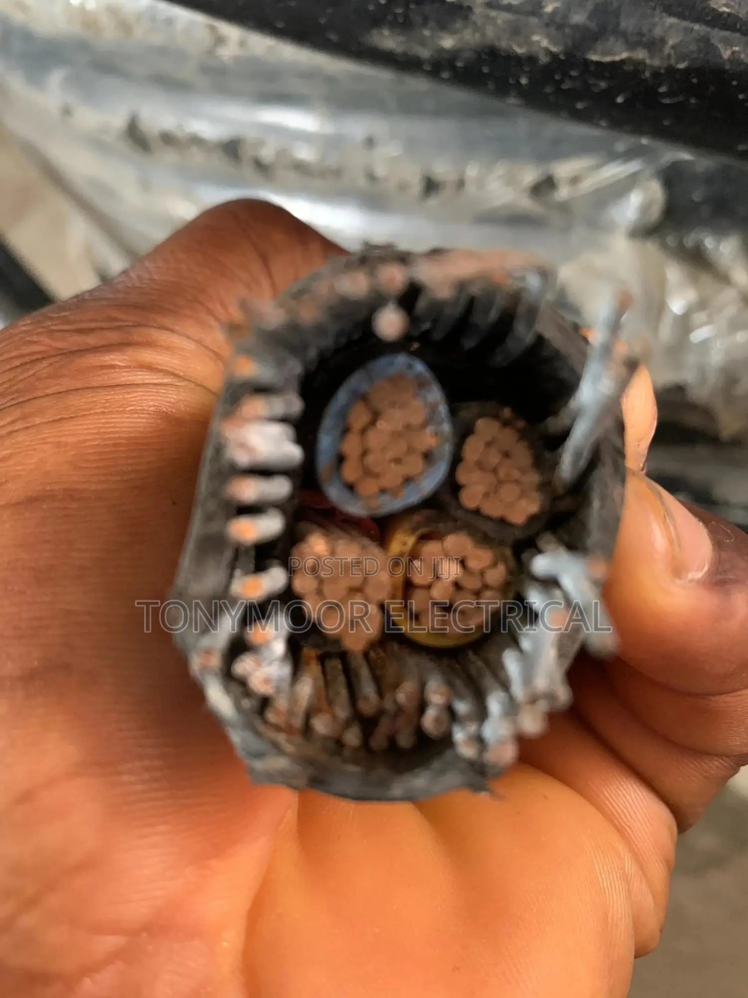 50mmx4core Armored Cable