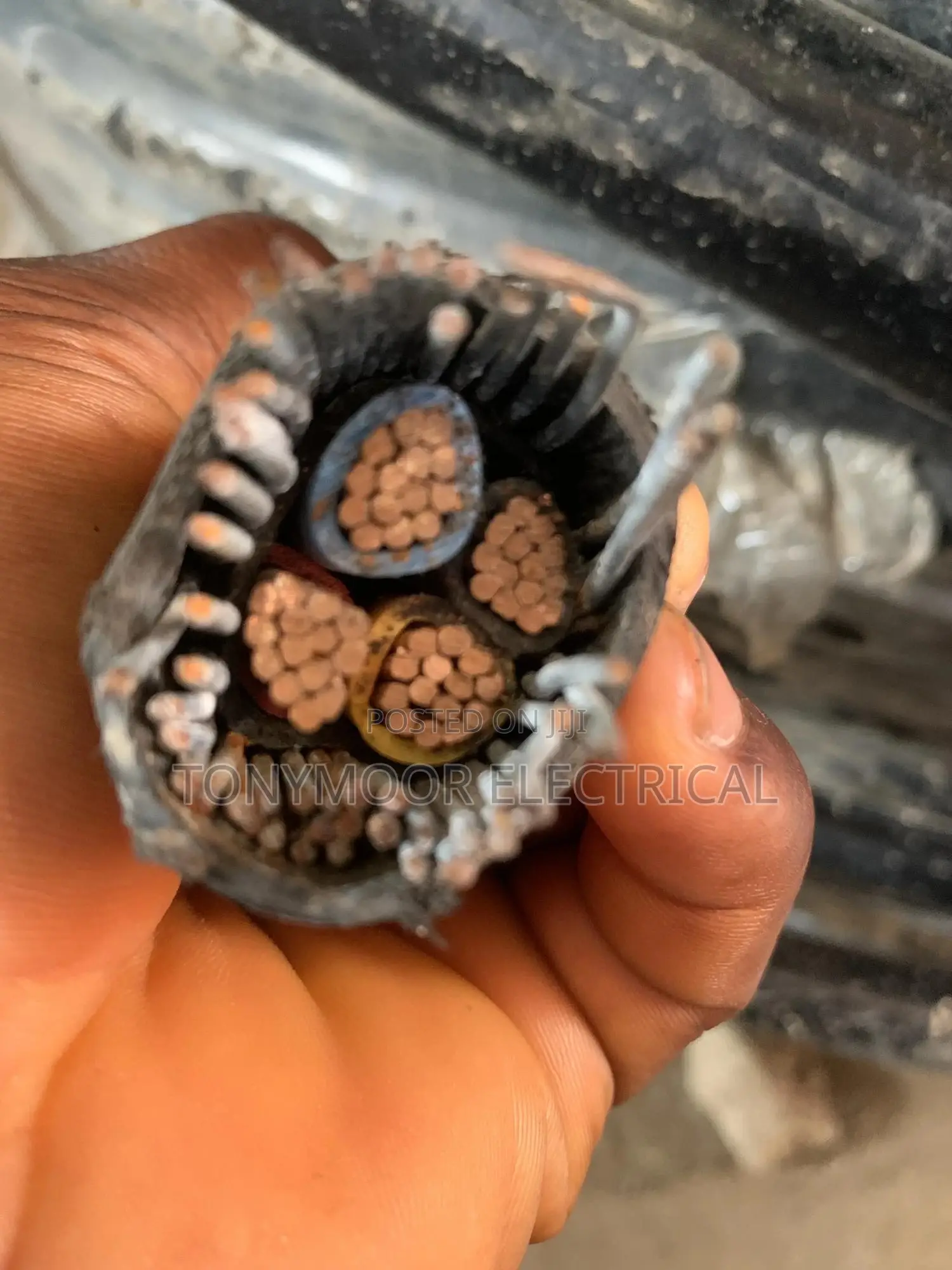 50mmx4core Armored Cable
