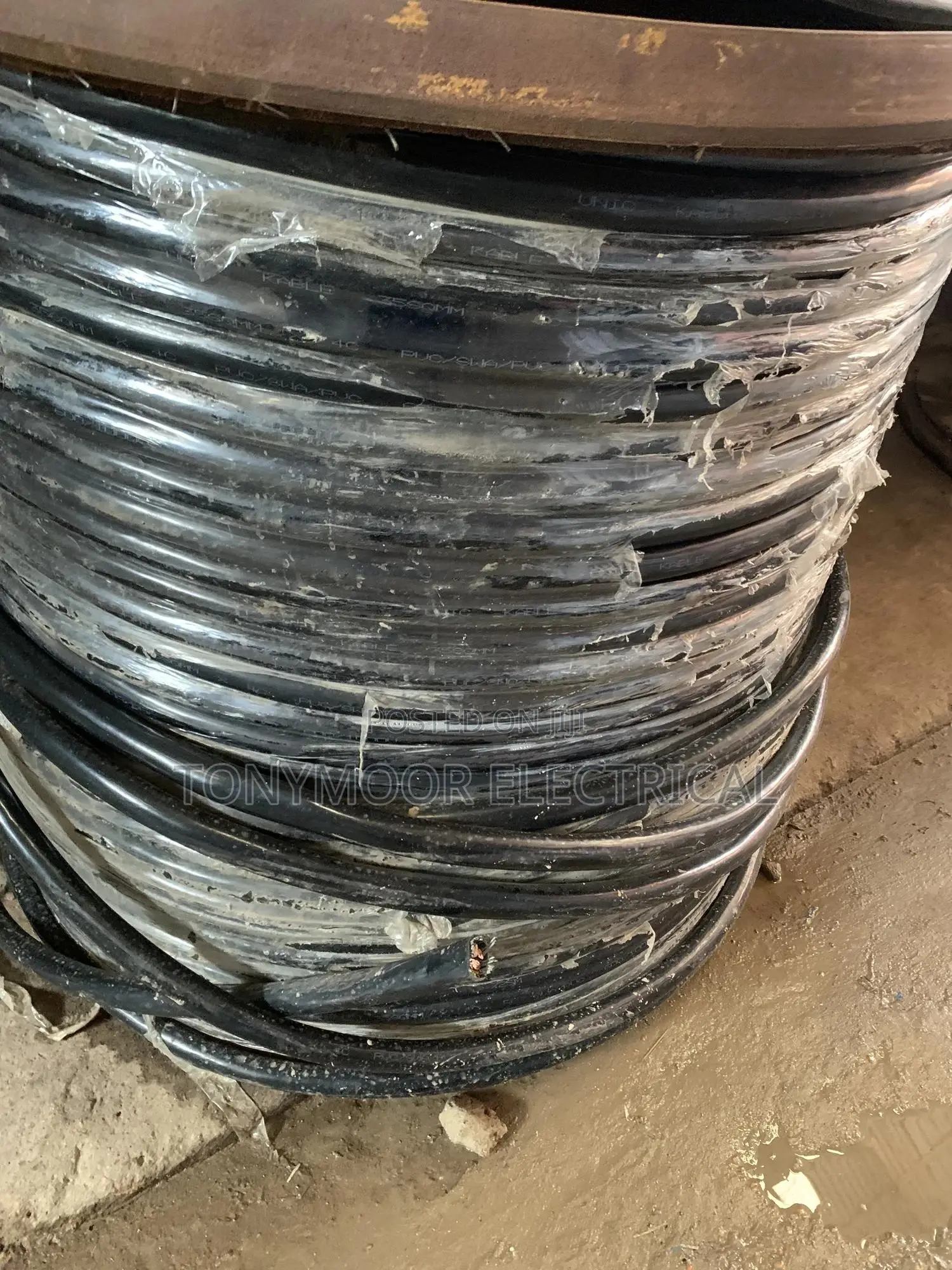 50mmx4core Armored Cable