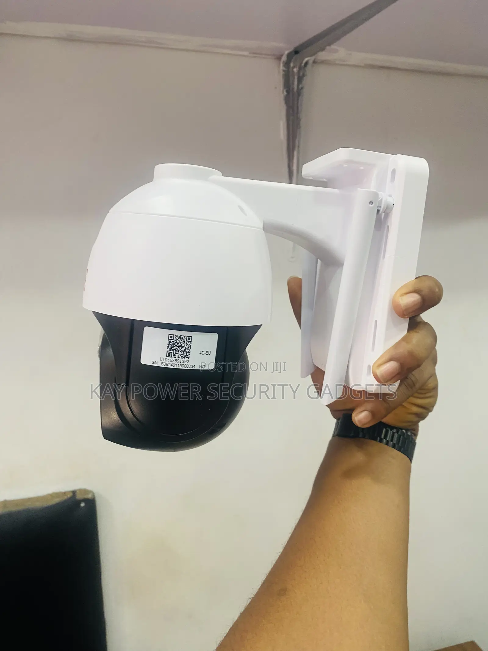 4g V380 Single Lens Solar Camera