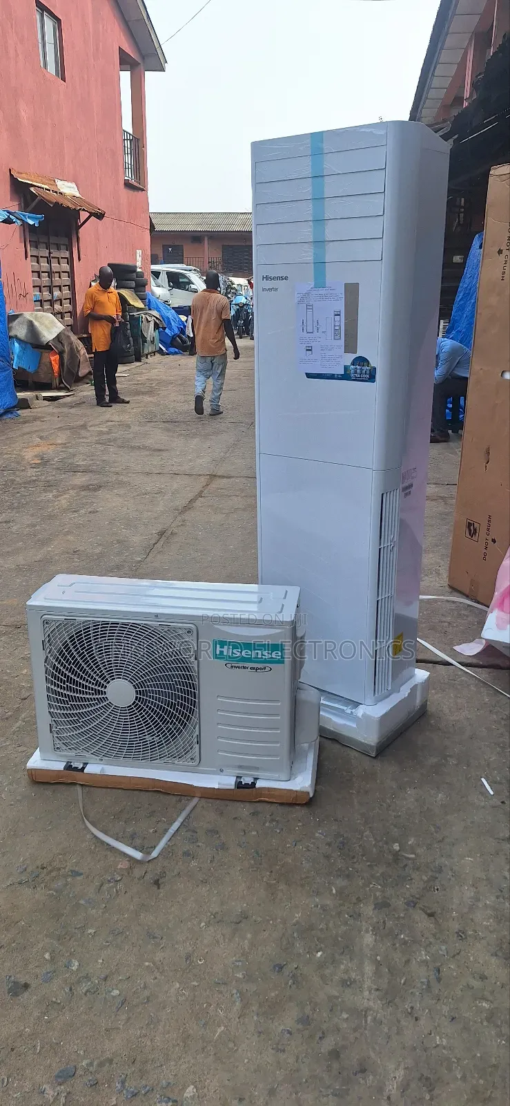 Original Brand New Hisense Inverter 2ton Standing AC Copper R410a