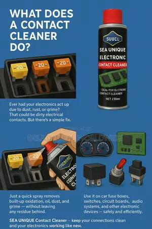 Contact Cleaner~ Sea Unique, Abro and CRC