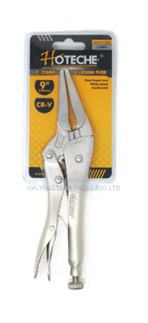 9"/220mm Longnose Locking Plier Gripping Pliee