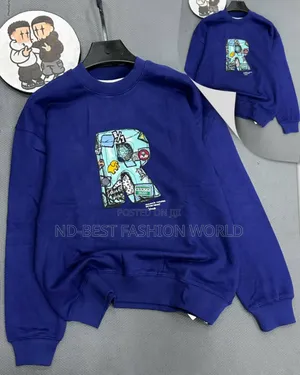 Blue Men's Quality Tops