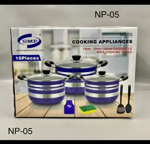 10pcs SMP Non Stick Cookware Set