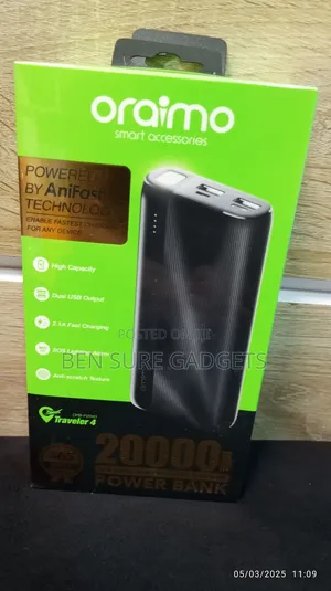Oraimo 2000mah Power Bank