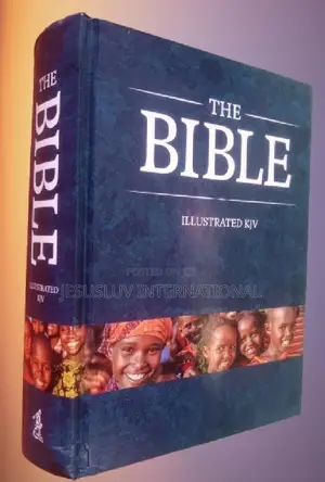 KJV Illustrated Bible +Full Color Maps for Adults Children