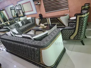 Luxury Complete Set of Sofa Chair With Tv Stand and Center Table