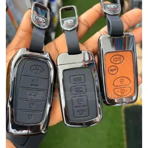 Metal Key Case for Toyota Highlander Venza Rav 4 Etc