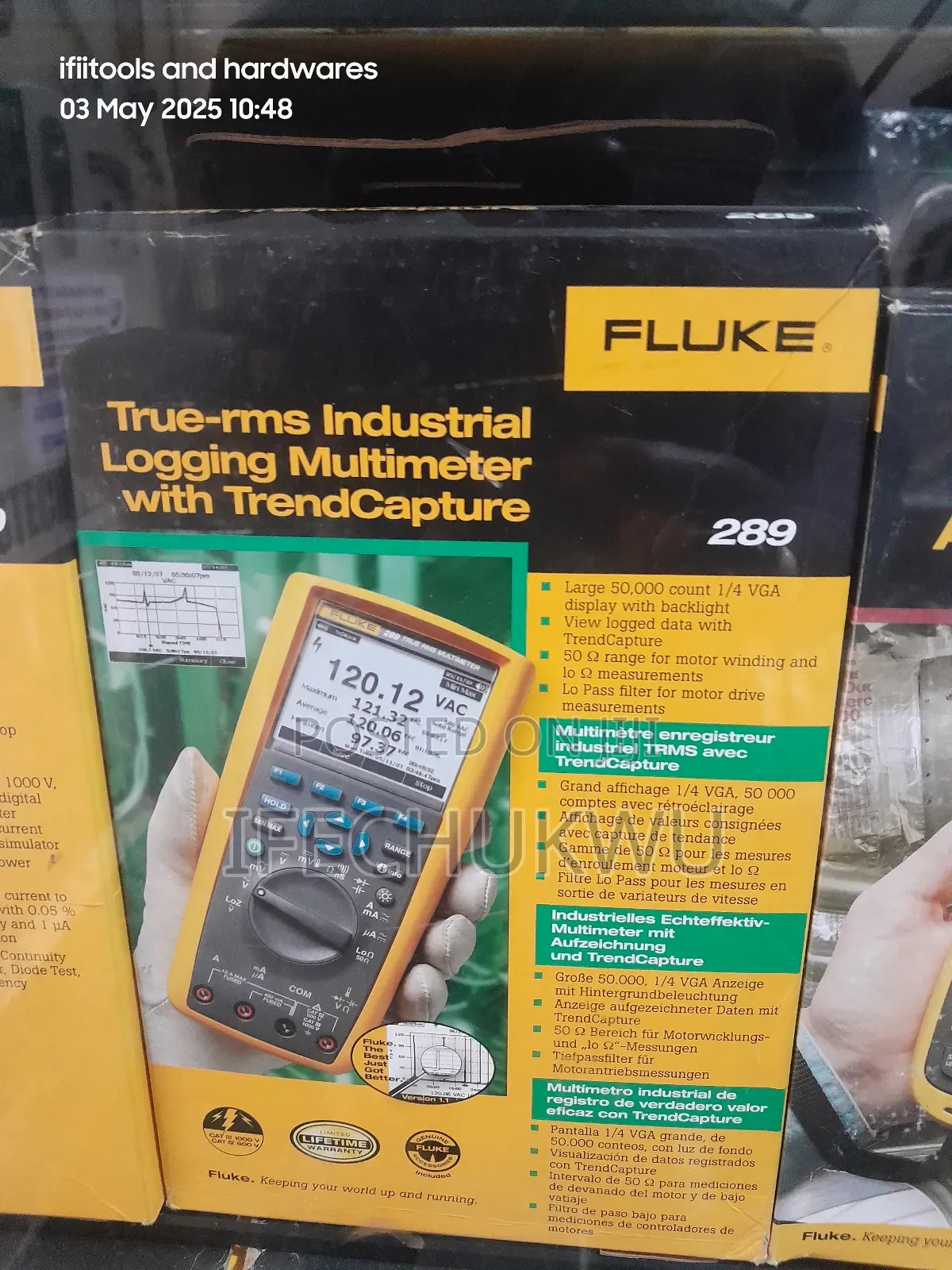 Fluke 289 Logger