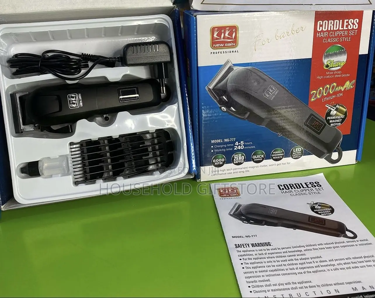 Kiki Rechargeable Cordless Clipper