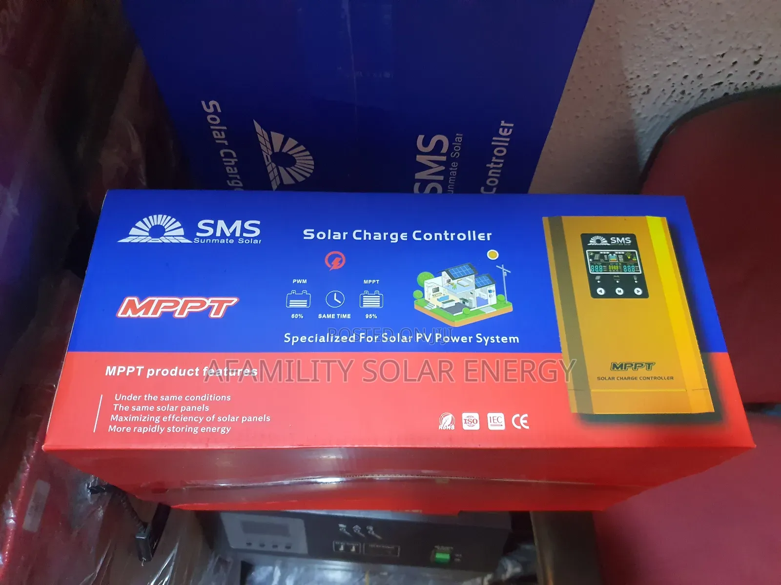 SMS 60a Charging Controller MPPT
