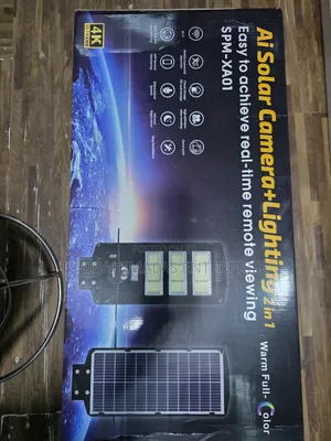 V380 Ai Solar Camera+Lighting 450w