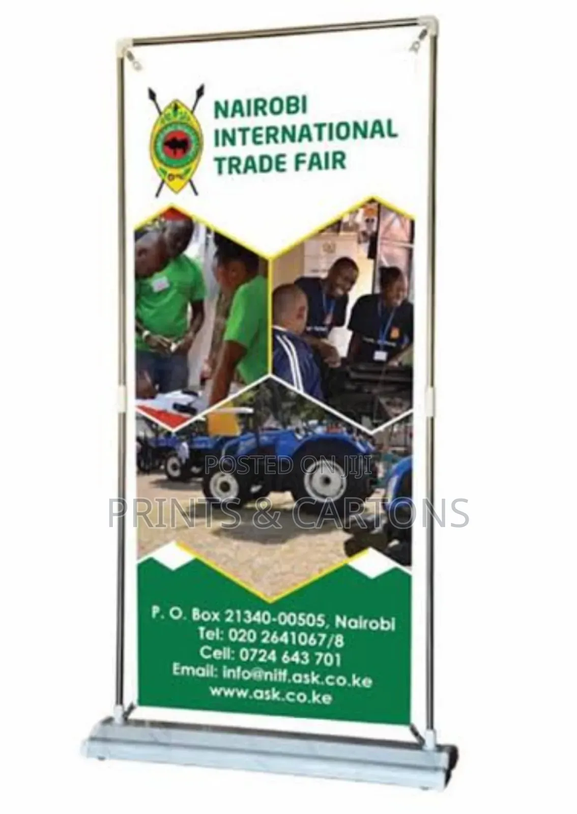 Printed Door Banner for Showcase. #06