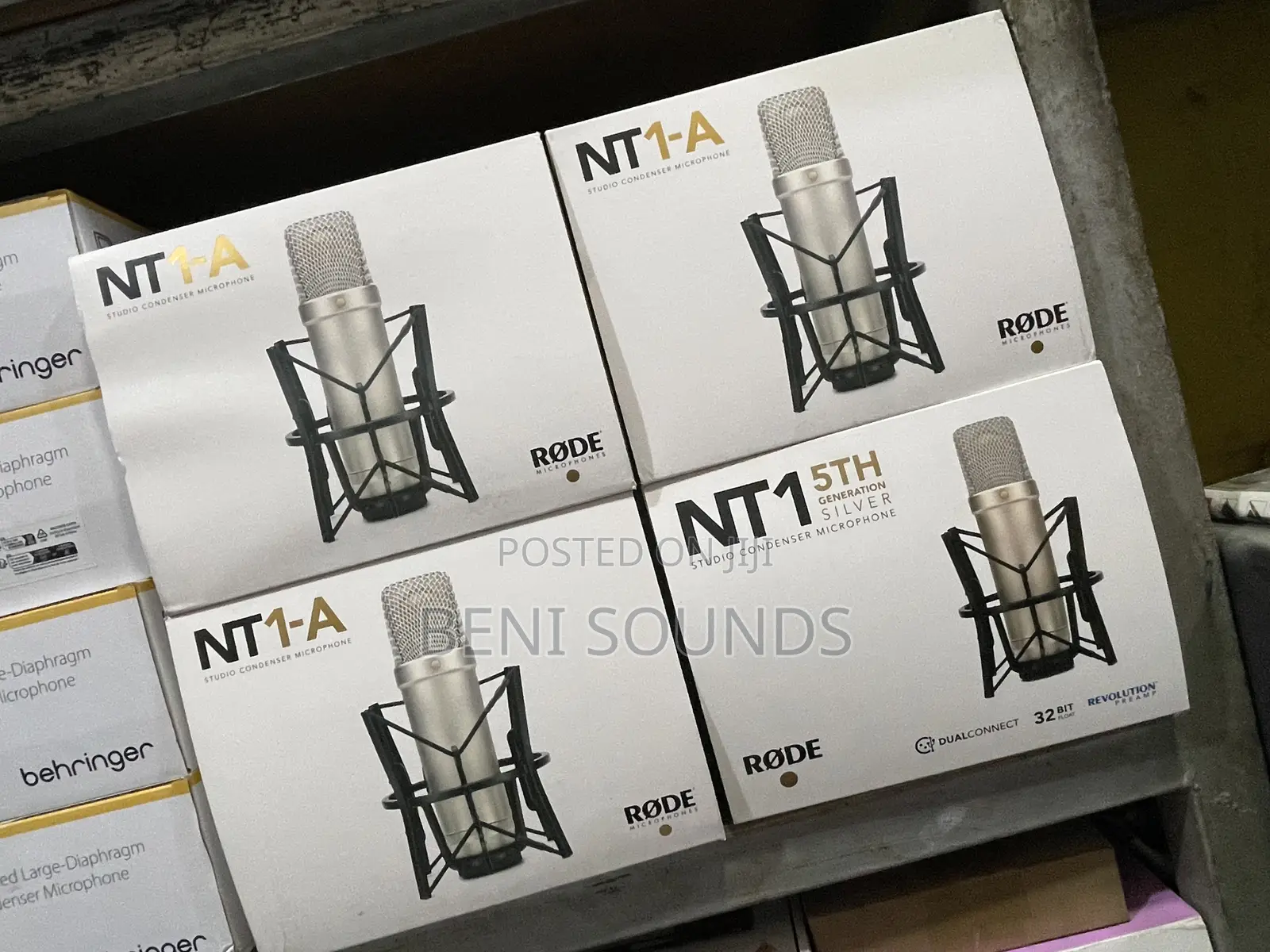Rode Nt1a Condensed Studio Microphone With Shock Mount