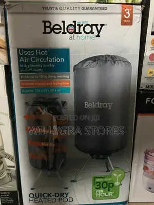 Beldray Heated Clothes Airer Pod, Indoor Clothes Dryer