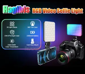 Rgb Led Photography Lighting Video Light Magnetic Led Camera