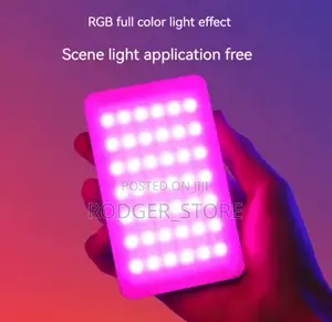 Rgb Led Photography Lighting Video Light Magnetic Led Camera