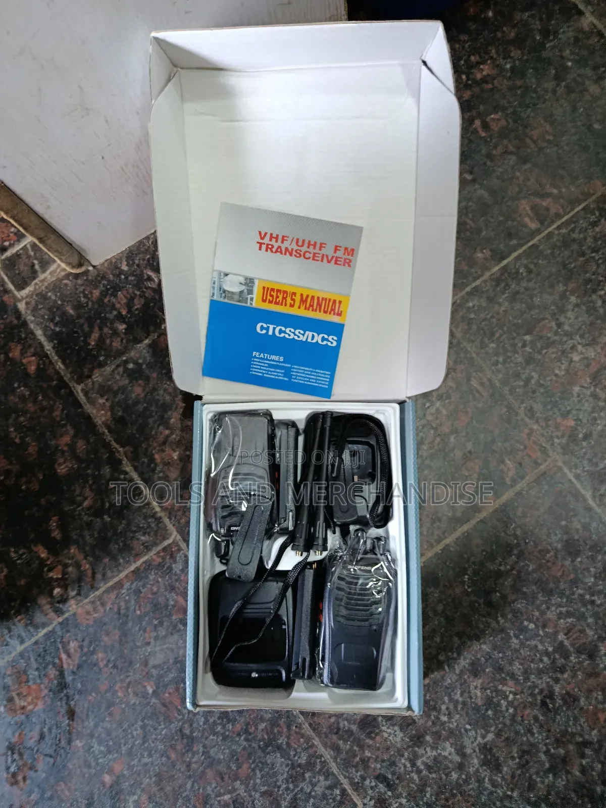 Portable Two Way Workie Talkie (2pcs = a Pair)