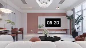 Simple Modern Living Room Design and Construction