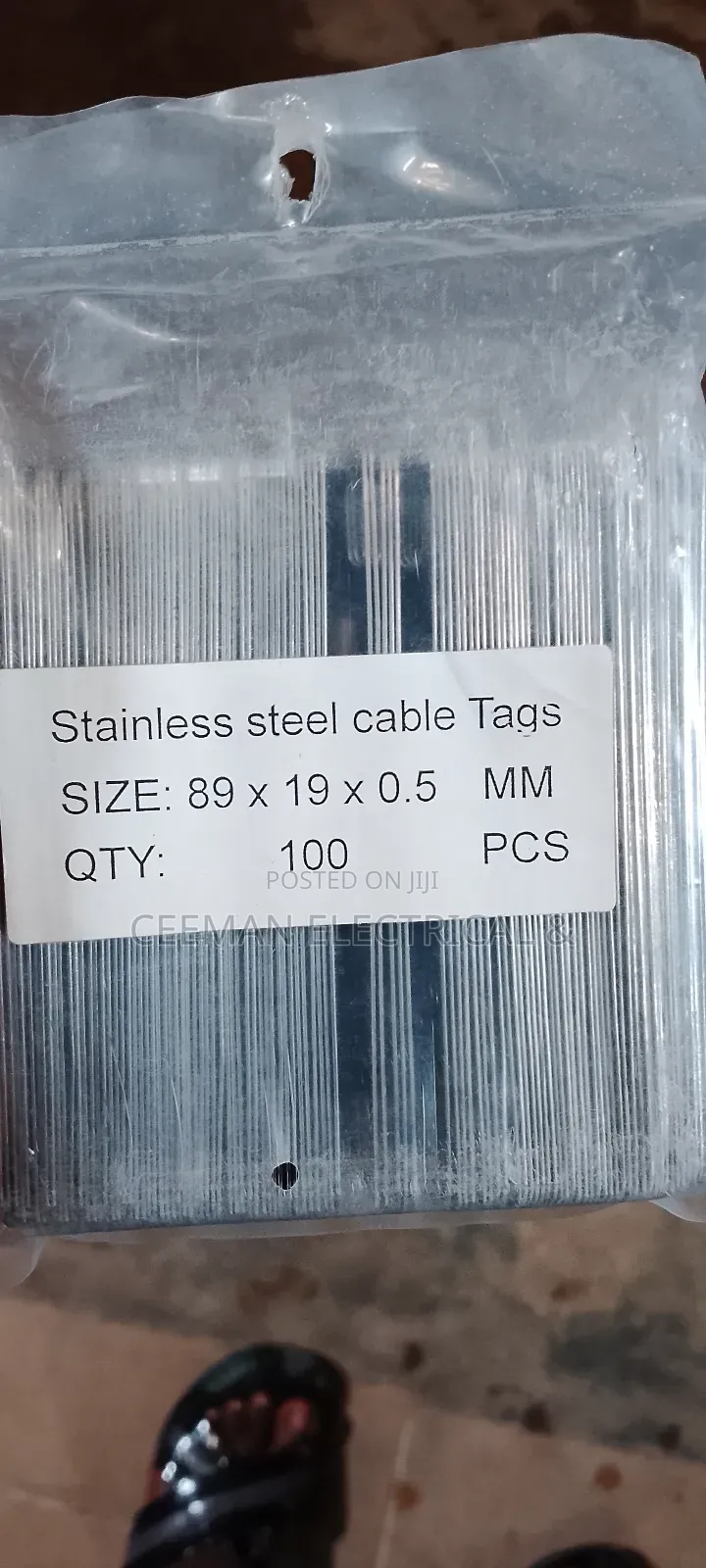 Stainless Cable Tag