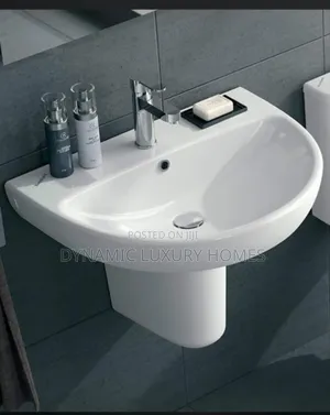 Quality Wall Hung Wash Hand Basin With Pedestal