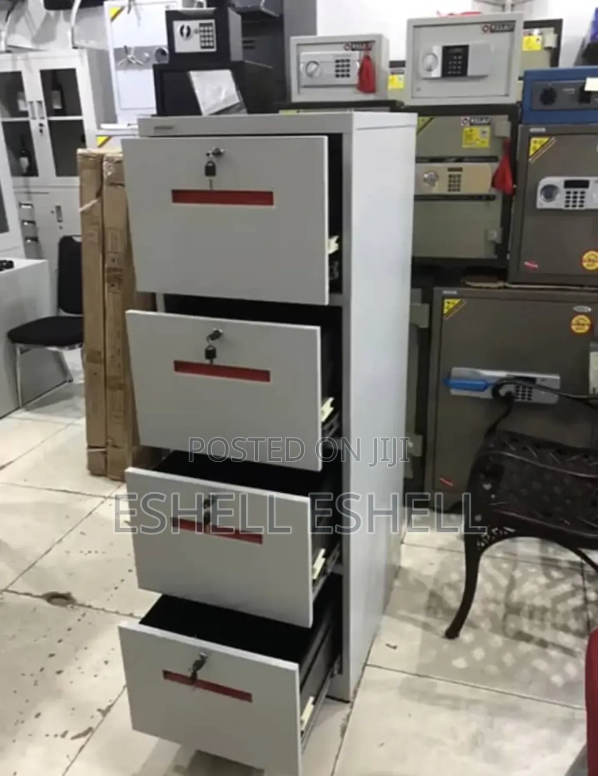 Filing Cabinet With Individual Keys