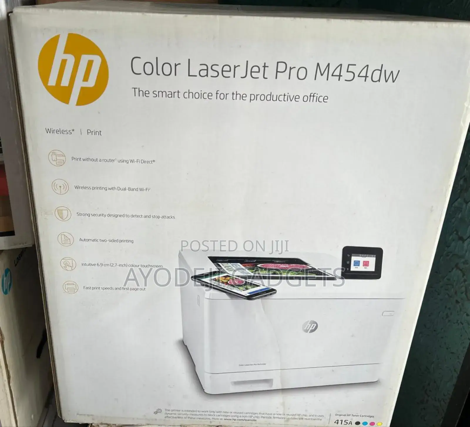 Hp Colour Laserjet Pro M454dw Printer