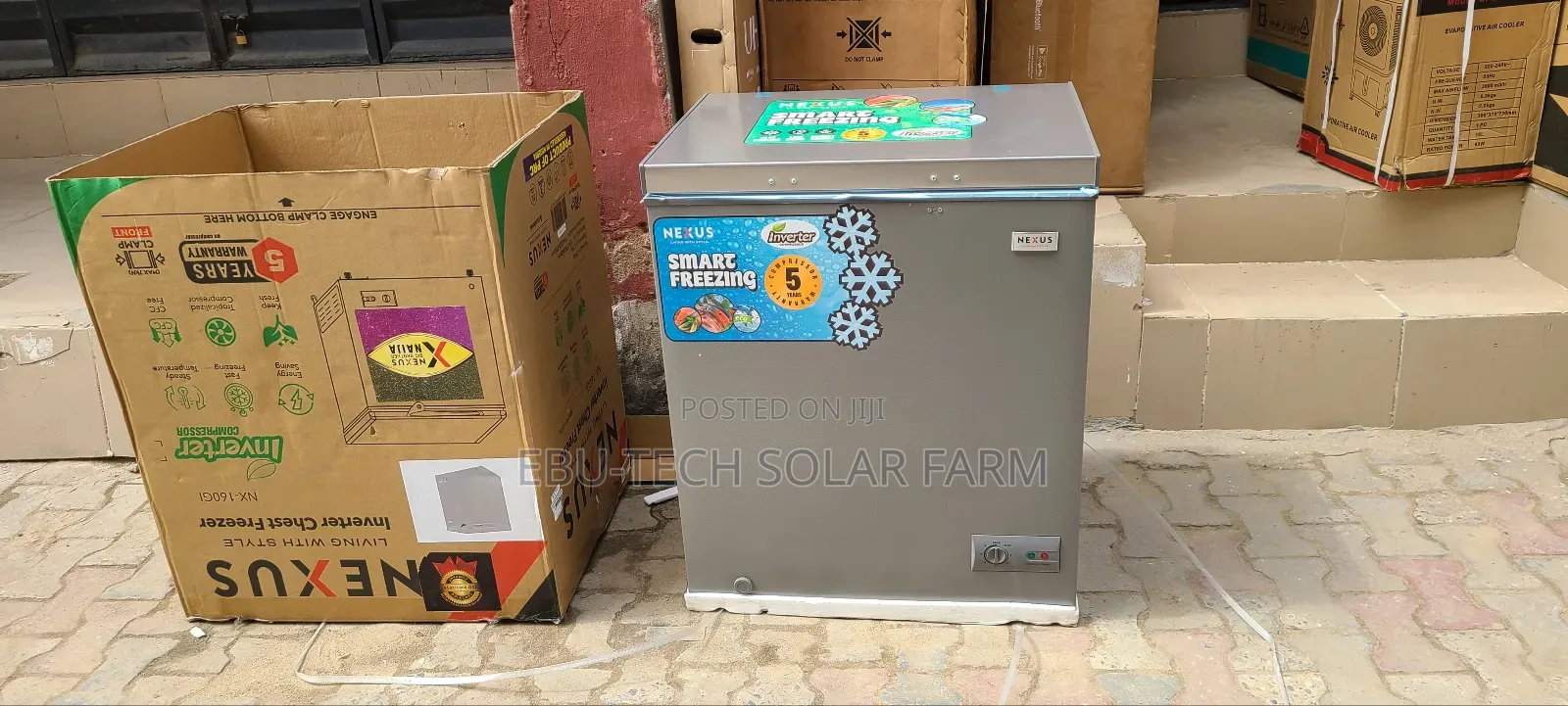 Nexus Inverter Freezer 150liters