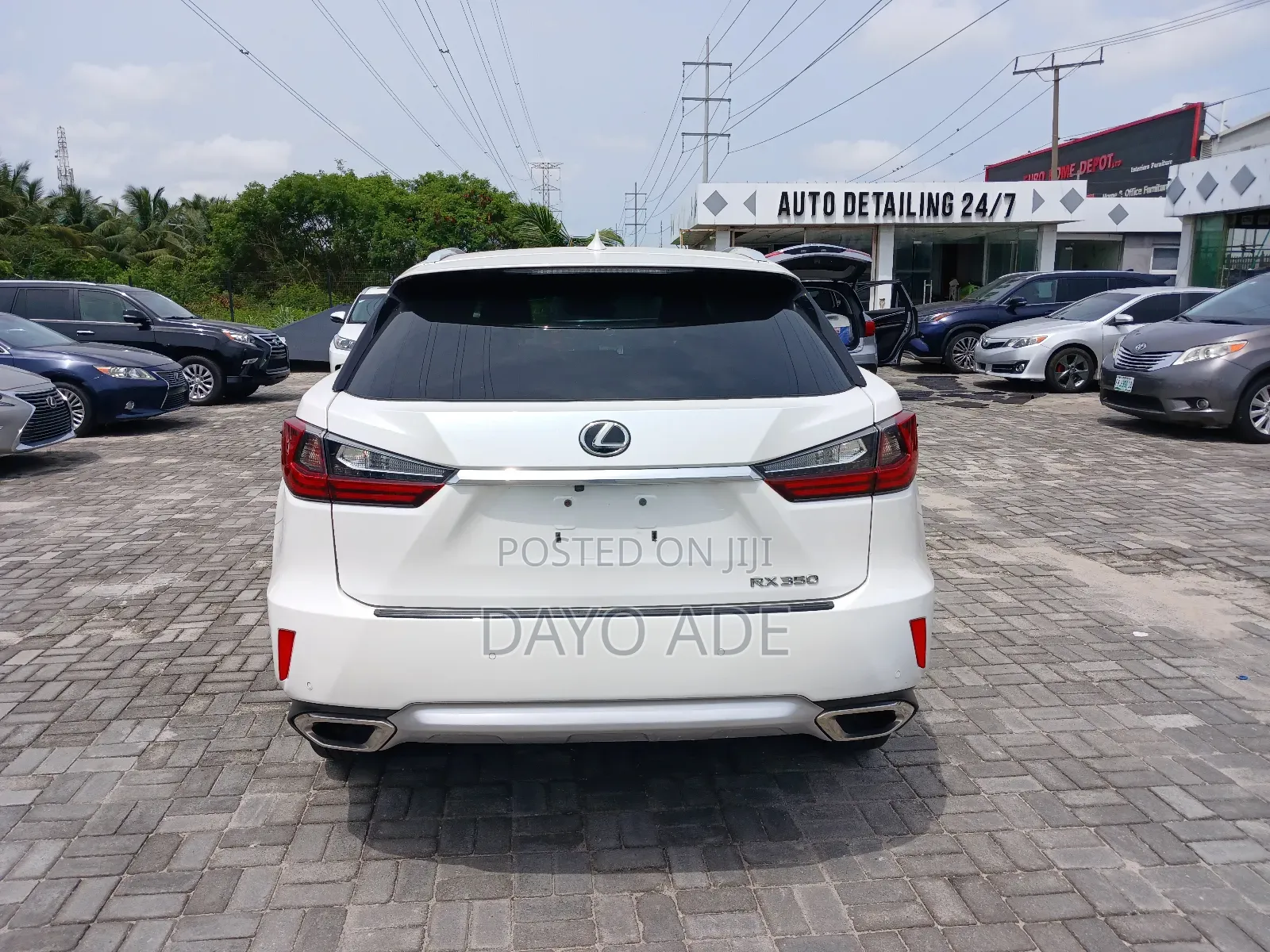 Lexus RX 350 FWD 2017 White
