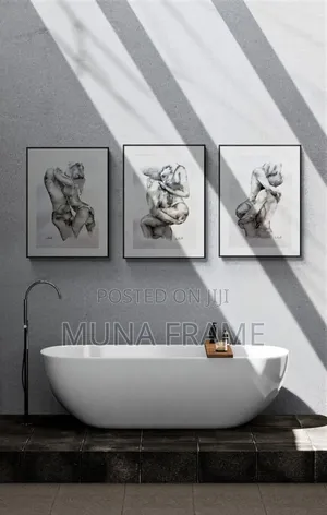 Abstract Sensual Couples Lovers Embrace Art Romantic