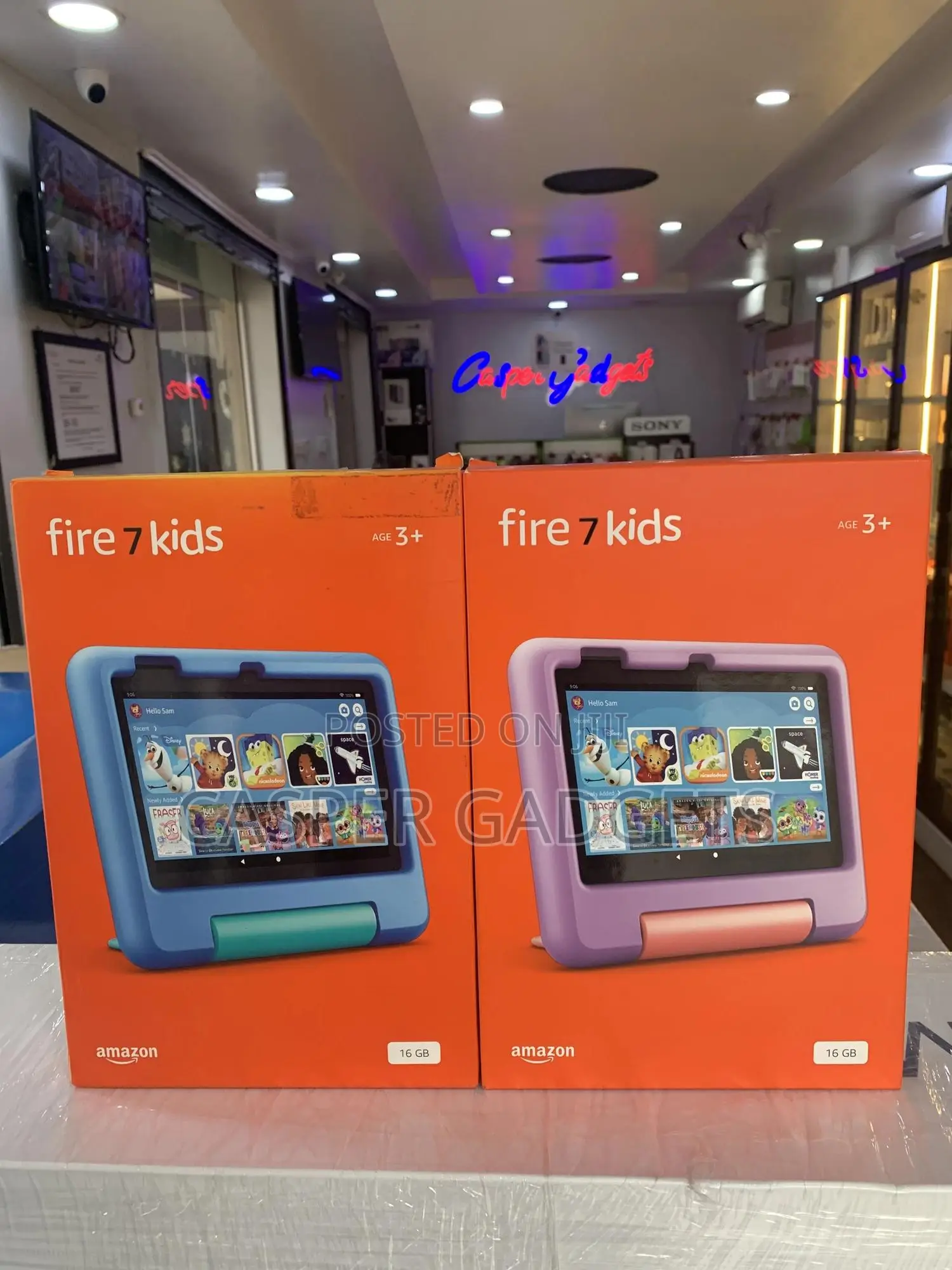 New Amazon Fire 7 Kids Edition 2022 16 GB Black