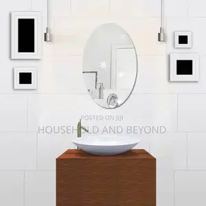 Acrylic Oval Mirror - Medium Size