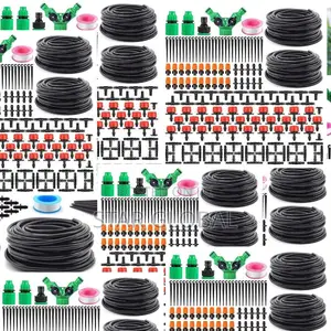 Healthy Plants: Automate 240m Irrigation Kit for Patio Lawn