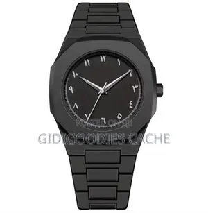 Black Valenzo Plastic Watch