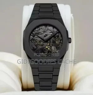 Black Valenzo Plastic Watch