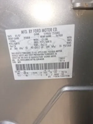 Lincoln MKX AWD 2007 Silver