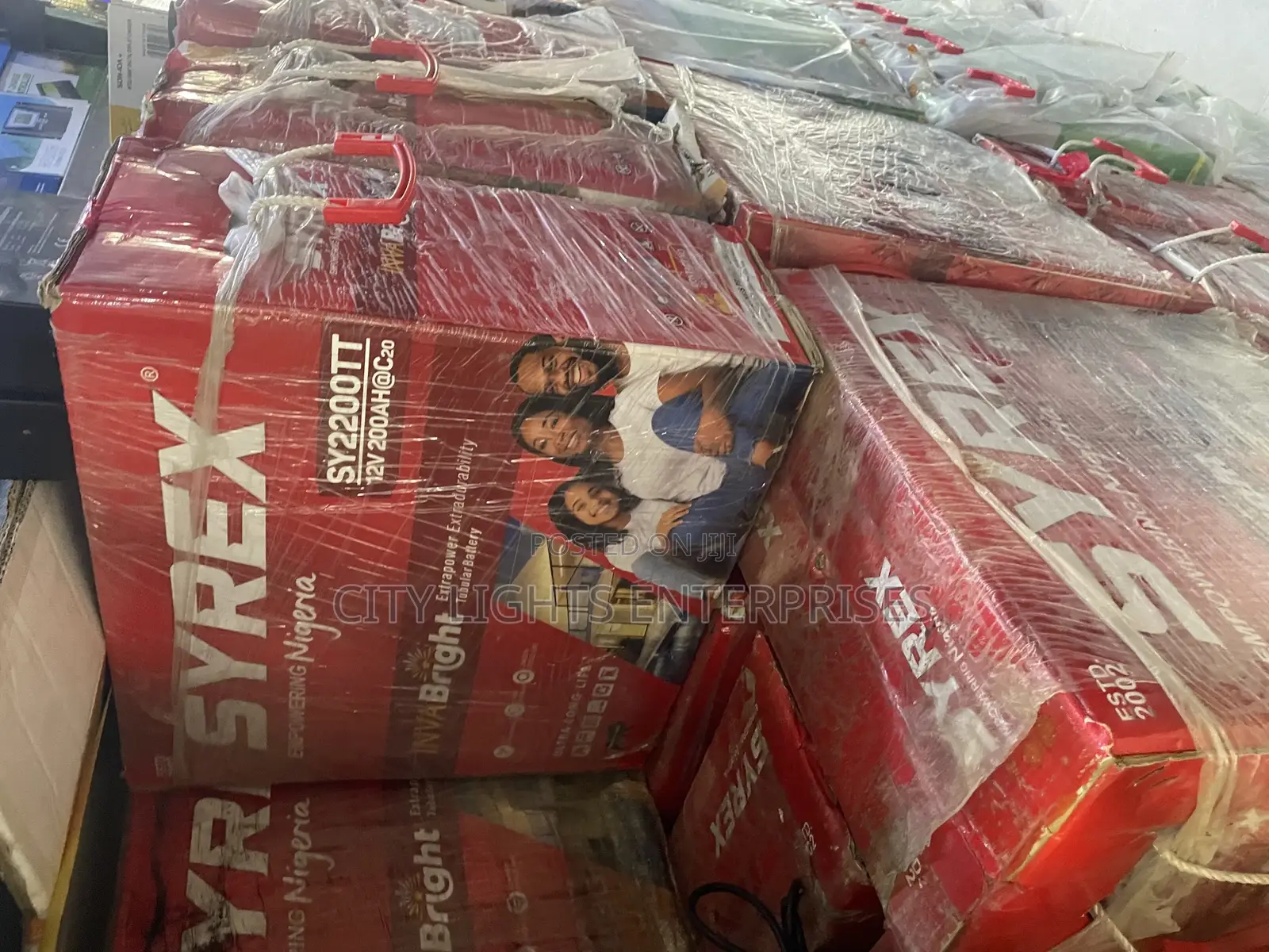 Syrex Panel Syrex Energy Tubular Batteries 220ah for sale - CITY LIGHTS ENTERPRISES ...
