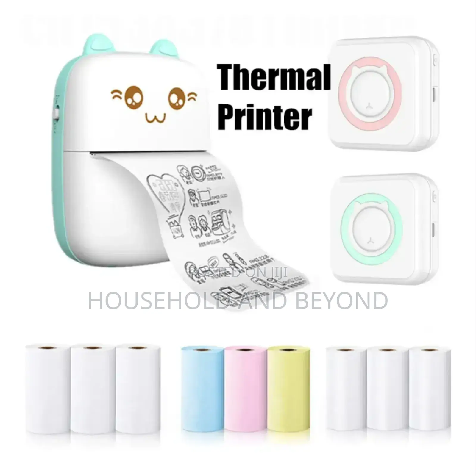 Mini Printer With Accessories