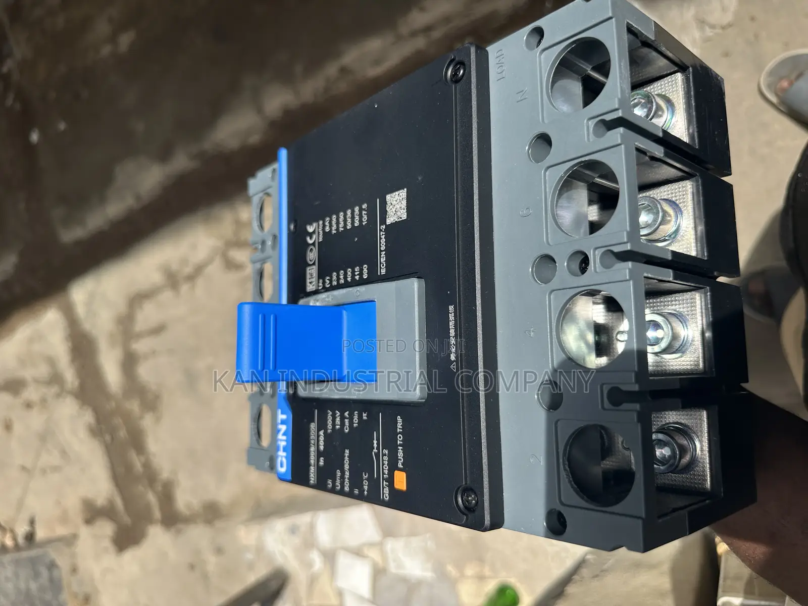 400amps 4pole Chint Mccb