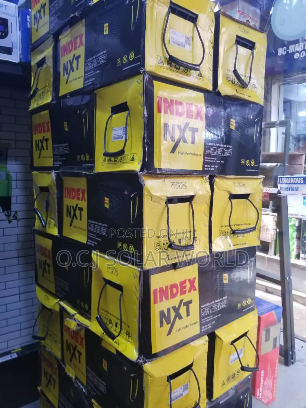 Index Solar Battery 200ah