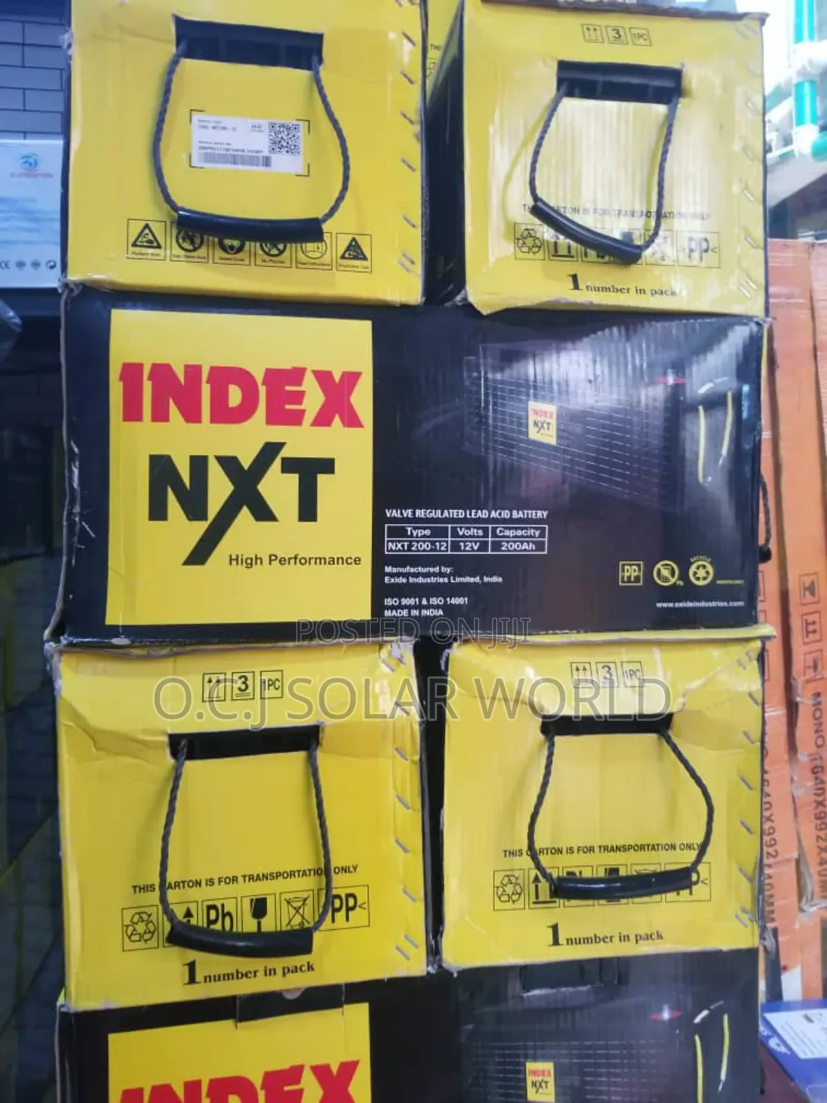 Index Solar Battery 200ah