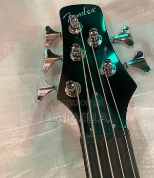 Five-String Fender Electric Bass Guitar