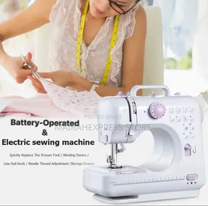 Multifunctional Battery Electric Household Sewing Machine With Table