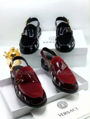 Versace Leather Sandals
