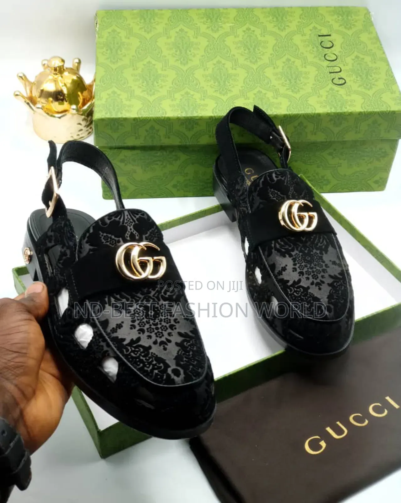 Gucci Leather Sandals