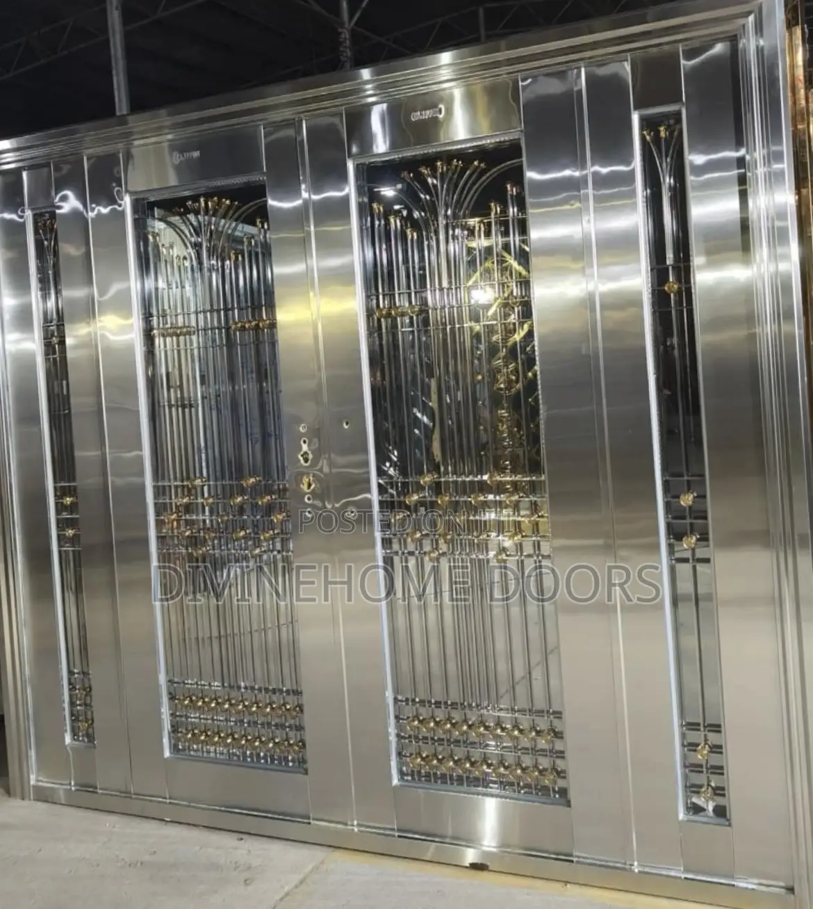 Long Glass Door