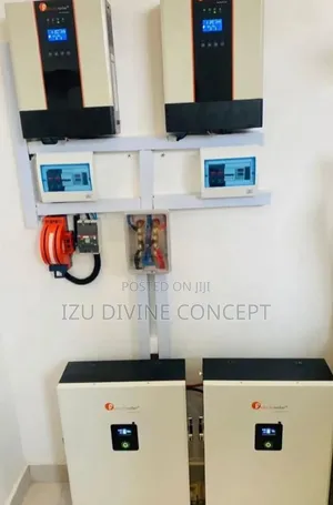 10kva Inverter Setup and 20 KWH Lithium Battery Backup